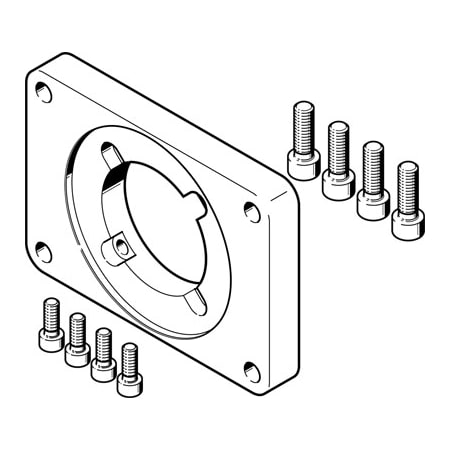 Festo Motor Flange EAMF-A-95B-80G EAMF-A-95B-80G